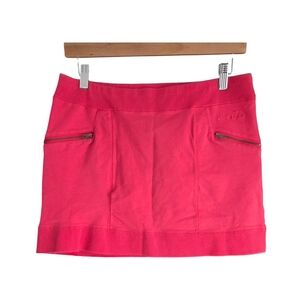 Oakley Coral Pink Mini Active Skirt Women's Size M Y2K